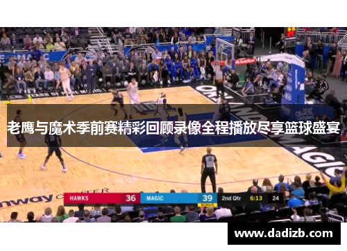 老鹰与魔术季前赛精彩回顾录像全程播放尽享篮球盛宴